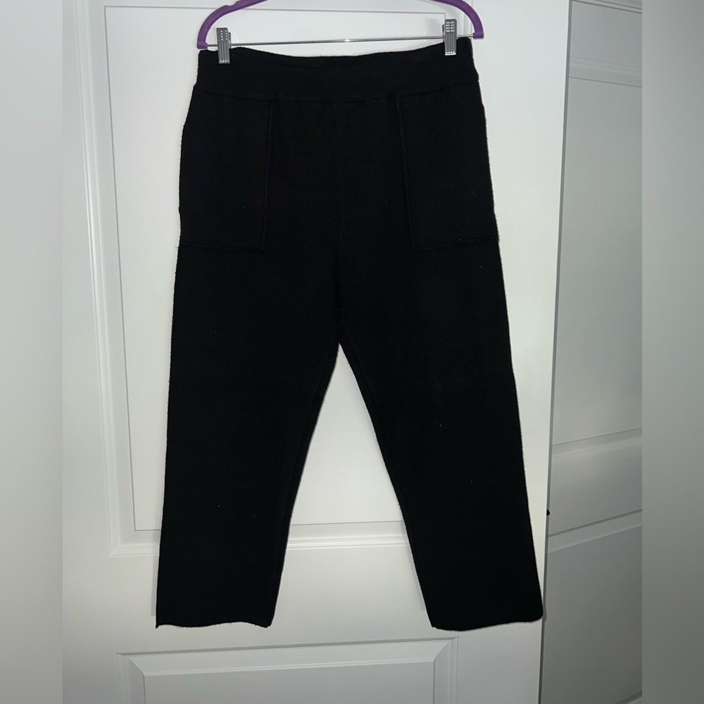 Zara knot black pants